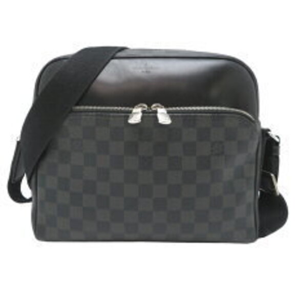 Louis Vuitton Handbags - Louis Vuitton Dayton Shoulder Bag Damier Graphite Black